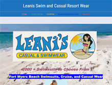 Tablet Screenshot of leanis.com